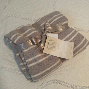 Barefoot Dreams® CozyChic® Double Stripe Throw Blanket